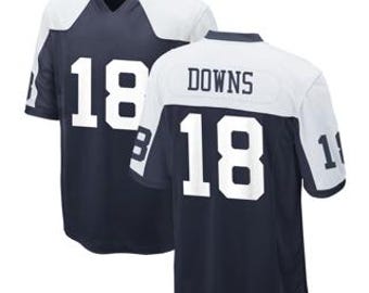 Caleb Downs genaaid gestikt custom jersey Thanksgiving Dallas Alle volwassen maten **PRE-ORDER**