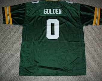 Matthew Golden #0 Sewn Stitched Custom Jersey Green Bay Green All Adult Sizes