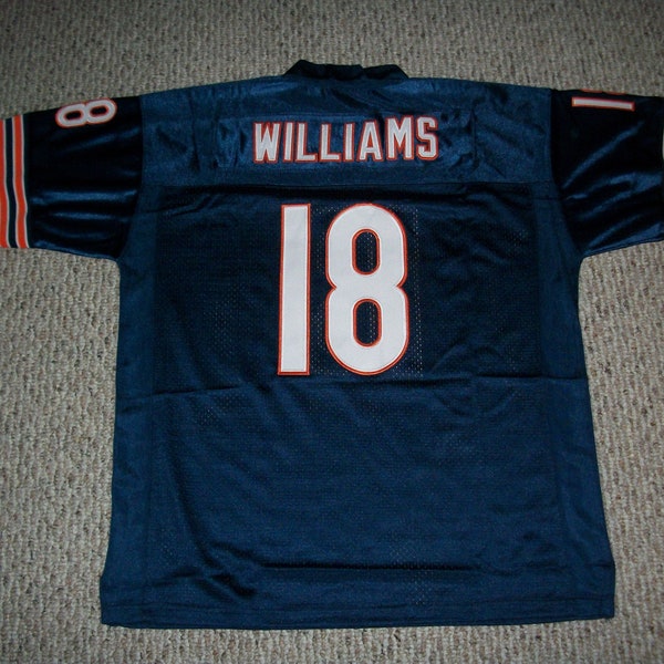 Caleb Williams #18 Sewn Stitched Custom Jersey Blue Chicago All Adult Sizes