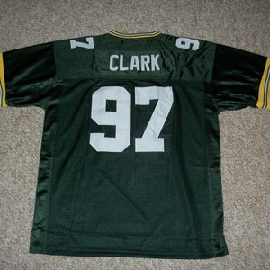 Kenny Clark #97 Sewn Stitched Custom Jersey Green Green Bay All Adult Sizes