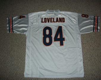 Colston Loveland #84 Sewn Stitched Custom Jersey White Chicago All Adult Sizes