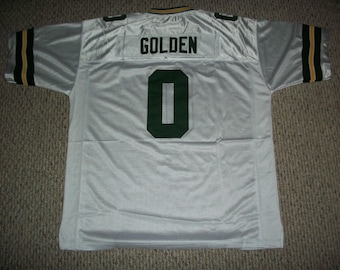 Matthew Golden #0 Sewn Stitched Custom Jersey Green Bay White All Adult Sizes