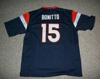 Nik Bonitto #15 Sewn Stitched Custom Jersey Blue Denver All Adult Sizes