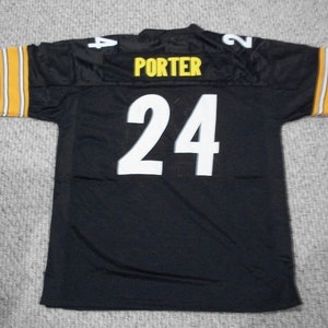 Joey Porter Jr. #24 Sewn Stitched Custom Jersey Black Pittsburgh All Adult Sizes