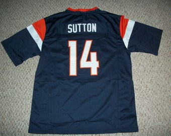 Courtland Sutton #14 Sewn Stitched Custom Jersey Blue Denver All Adult Sizes