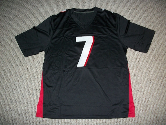 Bijan Robinson #7 Sewn Stitched Custom Jersey Throwback Red