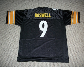Chris Boswell #9 Sewn Stitched Custom Jersey Black Pittsburgh All Adult Sizes