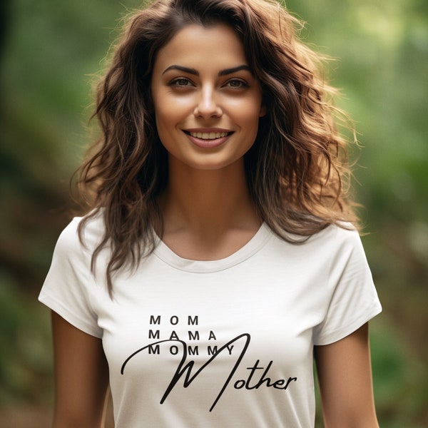 Mama T-Shirt, Mommy T-Shirt, Mother T-Shirt, Damen T-Shirt, Muttertagsgeschenk, Mutterliebe