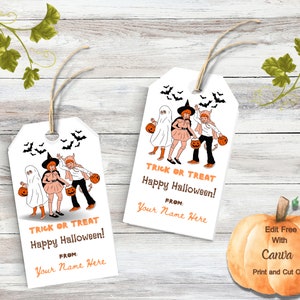 Boo Basket Tags | Digital Tags | Happy Halloween Treat Favor Tags | Printable Halloween Tags | Halloween Basket Tag | Halloween Gift Tag