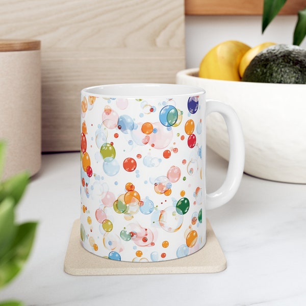 Bubble Mug, Ceramic Coffee Mug 11oz, A Lovely Gift for Your Loved Ones