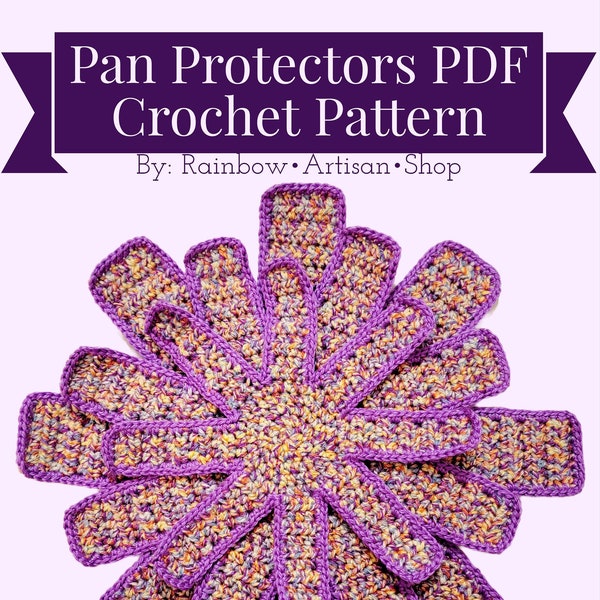 Pan Protector Crochet Pattern Etsy