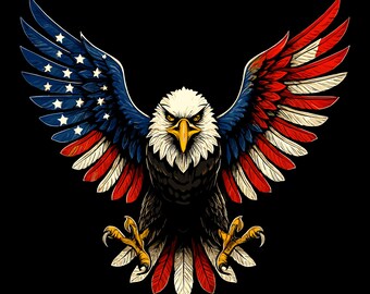 American Eagle-shirt png, patriottische adelaar png, patriottische adelaar png, Amerikaanse vlag adelaar png, Amerikaanse vrijheid png, 4 juli png, onafhankelijkheidsdag