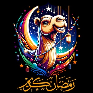 Ramadán Kareem Png, Ayuno islámico 2025, Arte islámico,