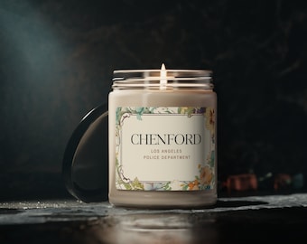 Chenford The Rookie Floral Scented Soy Candle, 9oz