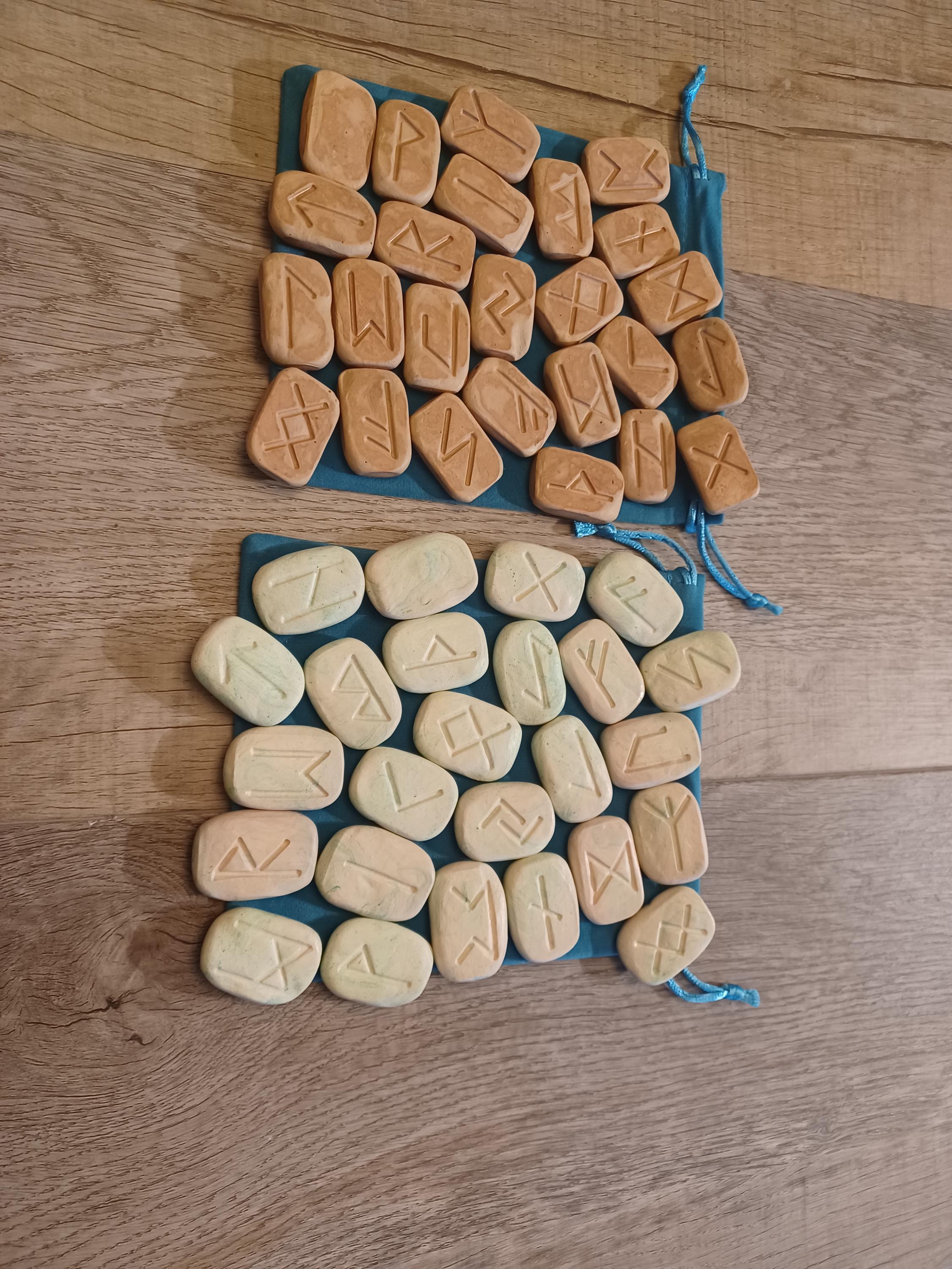 Rustic Elder Futhark Runes - Etsy