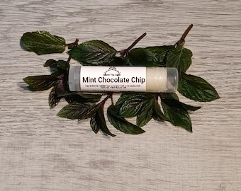 Bálsamo labial con chispas de chocolate y menta (paquete de 2)