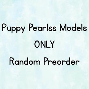 MODEL ONLY Random Preorder | Beaded Dog Collar, Dog Necklace, Handmade, Custom Collar, Dog Pearls, Pearl Dog Necklace