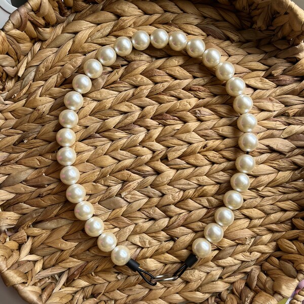 Pearl Dog Collar Etsy