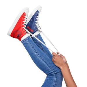 Scarpe da donna in tela alte della Howard University