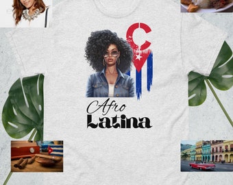 AfroLatina Cubana classic tee