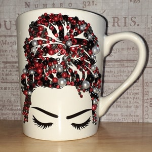 Blinged out Sorority Mugs
