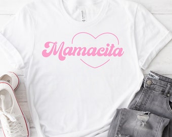 Mamacita Tee for Mom and Kids, Personalized Gift, Mother’s Day, Birthday, New Mama