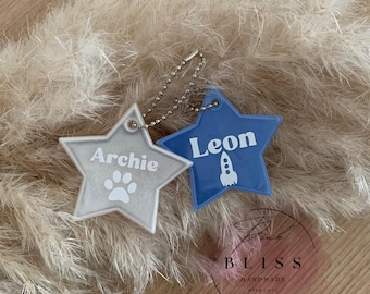 12 Reflektor-Anhänger Für Kinder - Sicherheits-Reflektoren Für Schulranzen