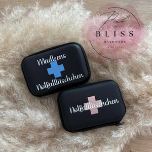 Personalisierte Notfalltasche | Reise | Medikamente  | Notfall | Reisetasche | Reiseapotheke