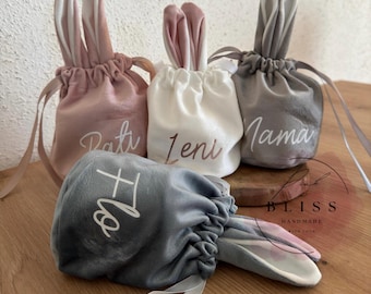 Personalized Easter bags I Easter I Bunny I Easter basket I Easter nest I Easter ISilt I Personalized I Children I Family I Easter gift