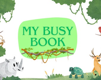 Mein Busy Book, Quiet Book – Keine Kleinteile – Druckbar