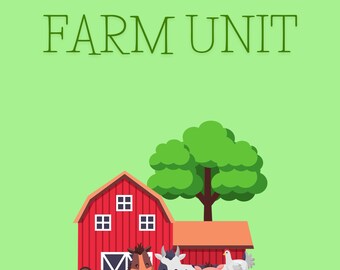 Preschool Farm Unit - Digital Download
