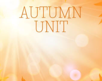Preschool Herbst Lerneinheit - Printable