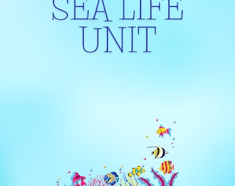 Preschool Sea Life Unit - Digital Download