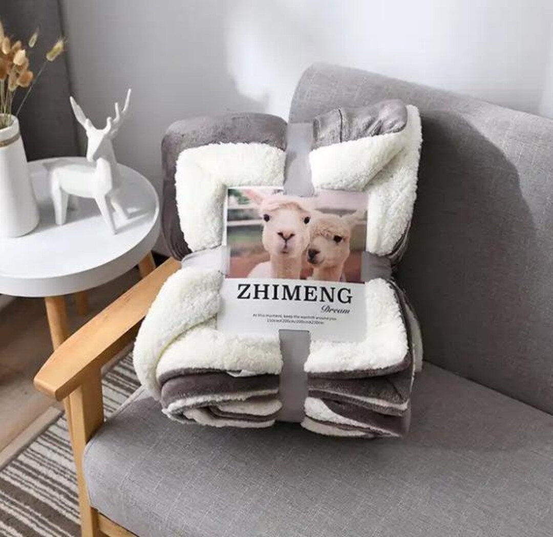 Fluffy Extra Large Decorative Throw Blanket Etsy