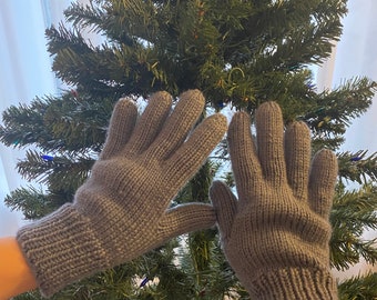 Handmade Gloves, Knitted Gloves, Warm Winter Gloves, Gloves