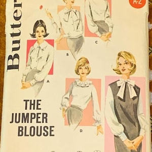 Sew versatile! Size 12 Butterick 3082 &quot;The Jumper Blouse&quot;