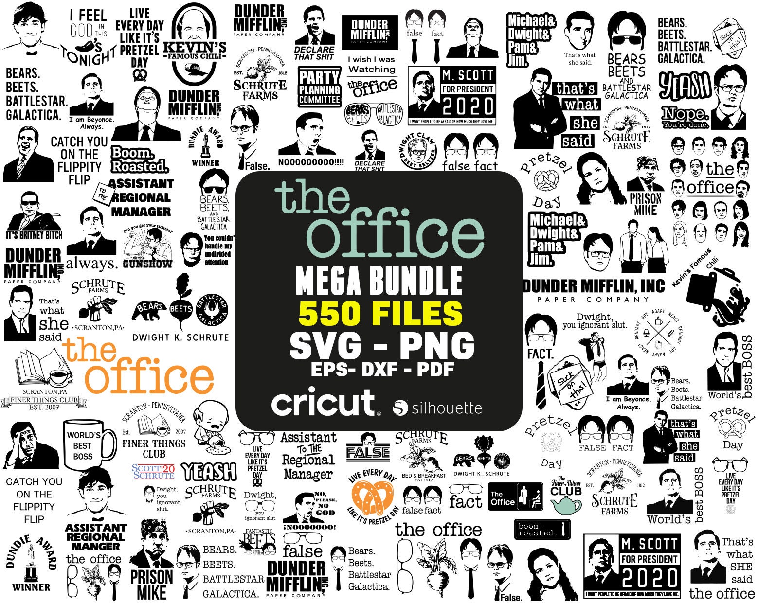 Dunder Mifflin The Office Logo Art Board Print for Sale by MikeFromToronto