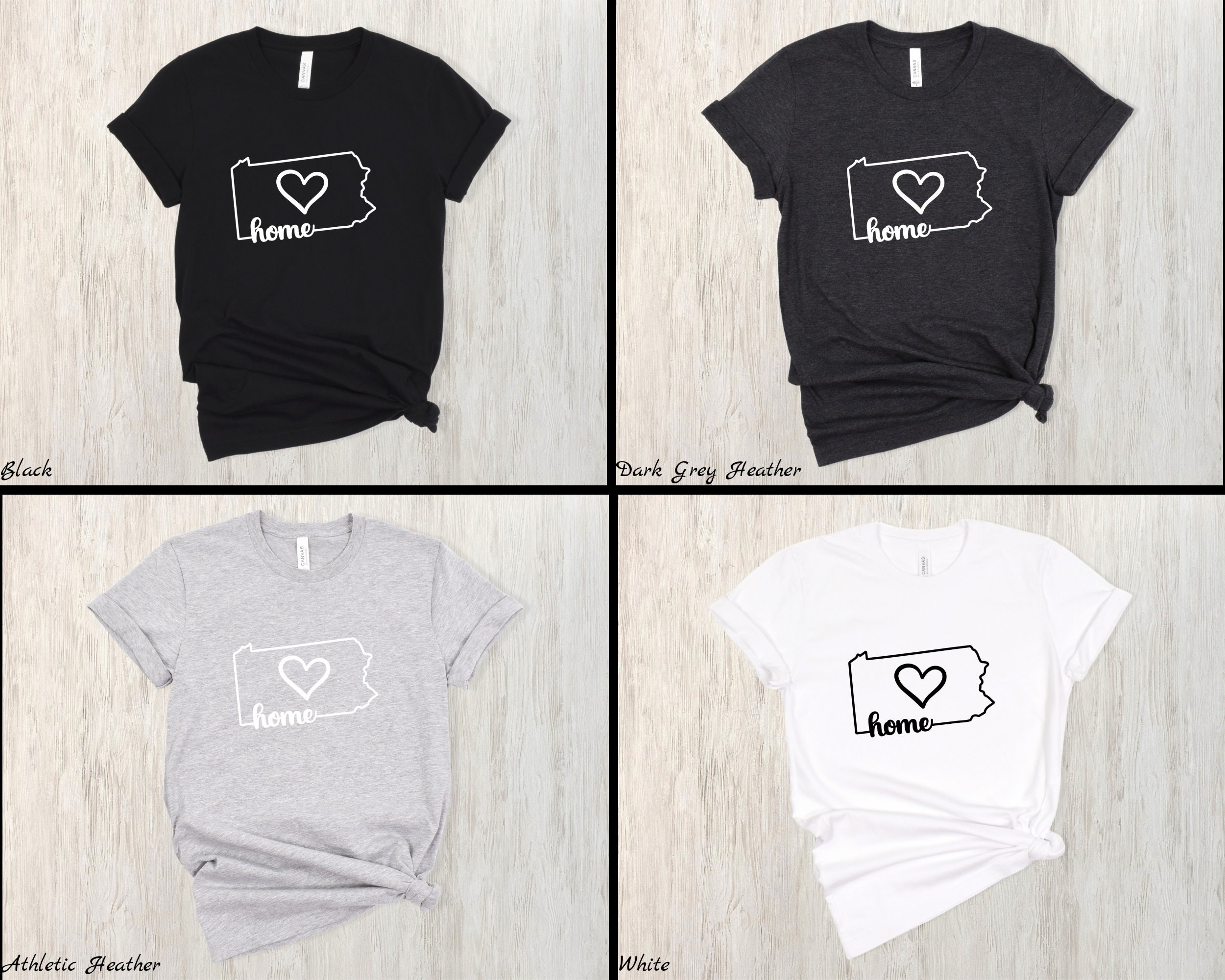 Amazon.com: Love My Home V-Neck T-Shirt : Clothing, Shoes