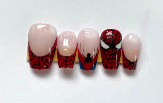 Spider-Man: Into the Spider-Verse Nail Art - JACKIEMONTT