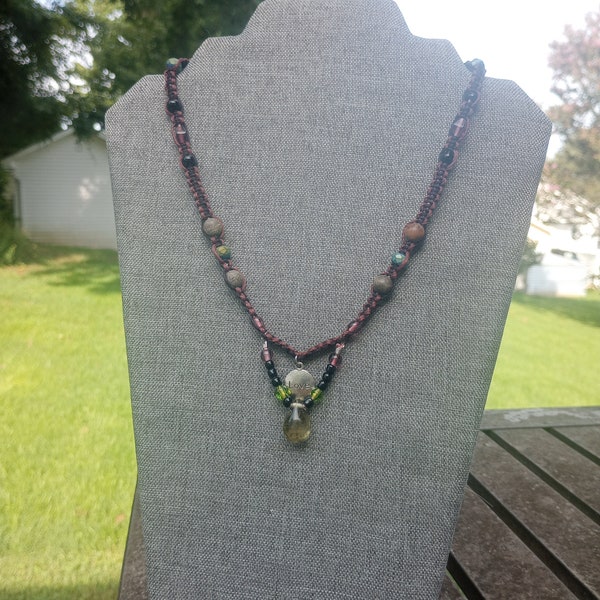 Men Hemp Necklace Etsy