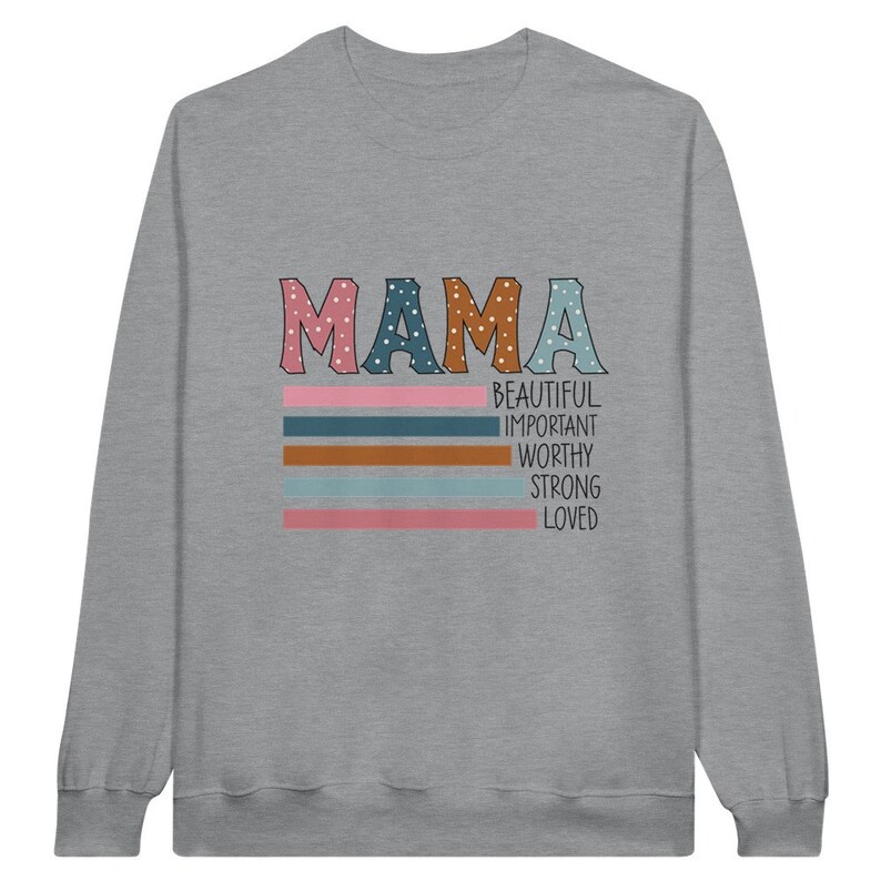 MAMA Shirt, Positive Words for Mom, Positive Shirt, Love Mom, Gift for