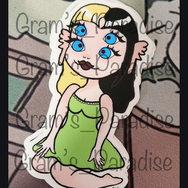 Portals creature sticker inspired by melanie martinez