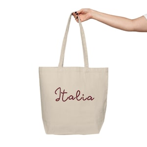 Italia - Natural Tote Bag