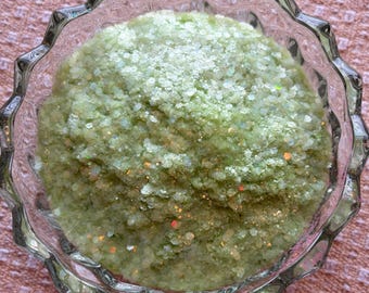 Prickly Pear Chunky Glitter | Holographic Green Pastel Chucky Glitter Mix | Epoxy and Resin Art | Crafts | Nail Art | D05