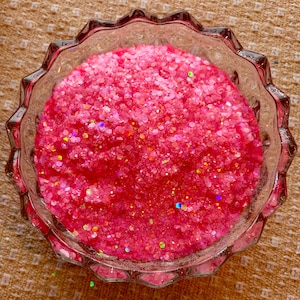 Fluorescent Pink Chunky Glitter | Holographic Iridescent Chucky Glitter Mix | Epoxy and Resin Art | Crafts | Nail Art | HI03