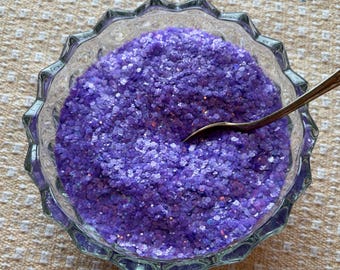 Violet Chunky Glitter | Holographic Pastel Chucky Glitter Mix | Epoxy and Resin Art | Crafts | Nail Art | D09