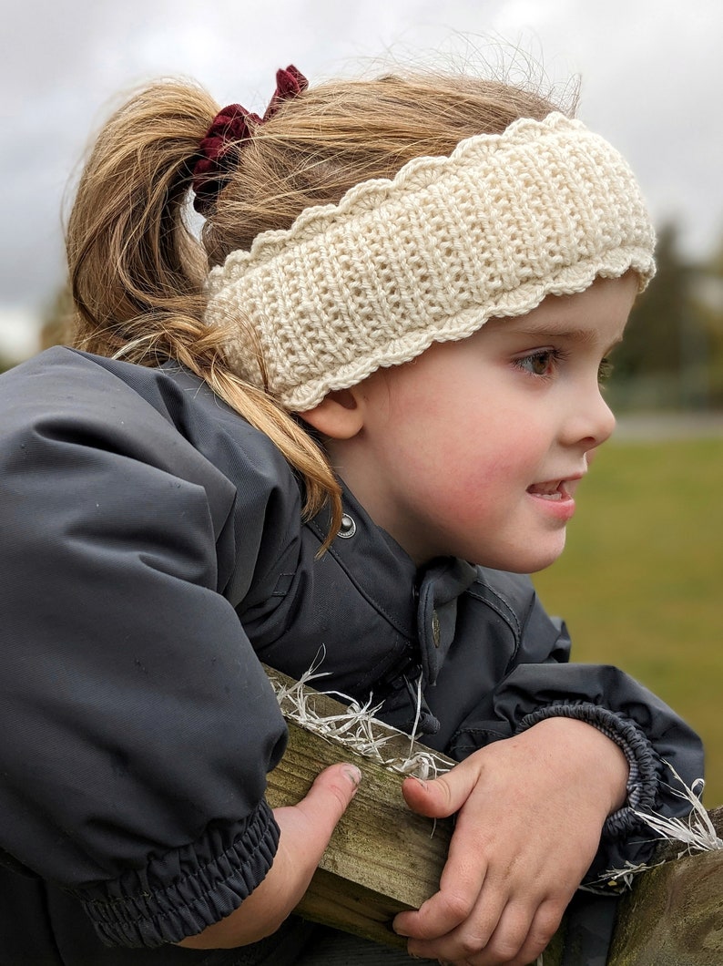 EN Virginia Headband / Knitting Pattern in English image 4