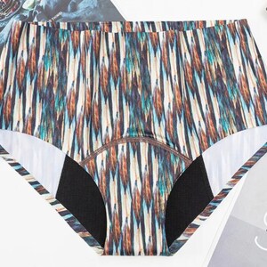PFAS FREE Reusable Period Panties Leakproof Eco Friendly Soft Fabric High Waist Underwear for Menstrual Days