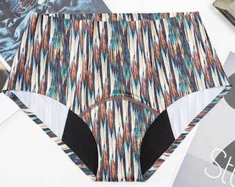 PFAS FREE Reusable Period Panties Leakproof Eco Friendly Soft Fabric High Waist Underwear for Menstrual Days