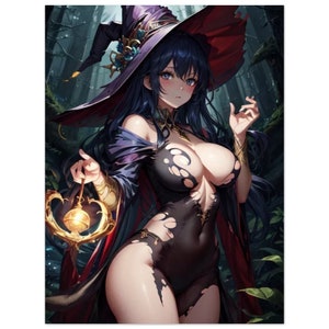 Anime Witch Poster